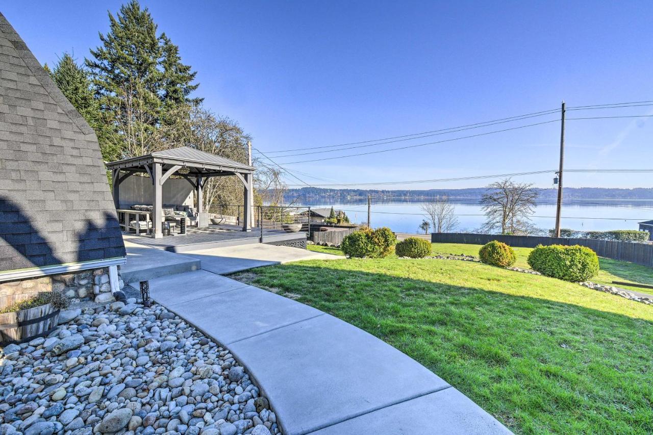 Puget Sound Cabin With Hot Tub And Water Views! Bremerton Bagian luar foto