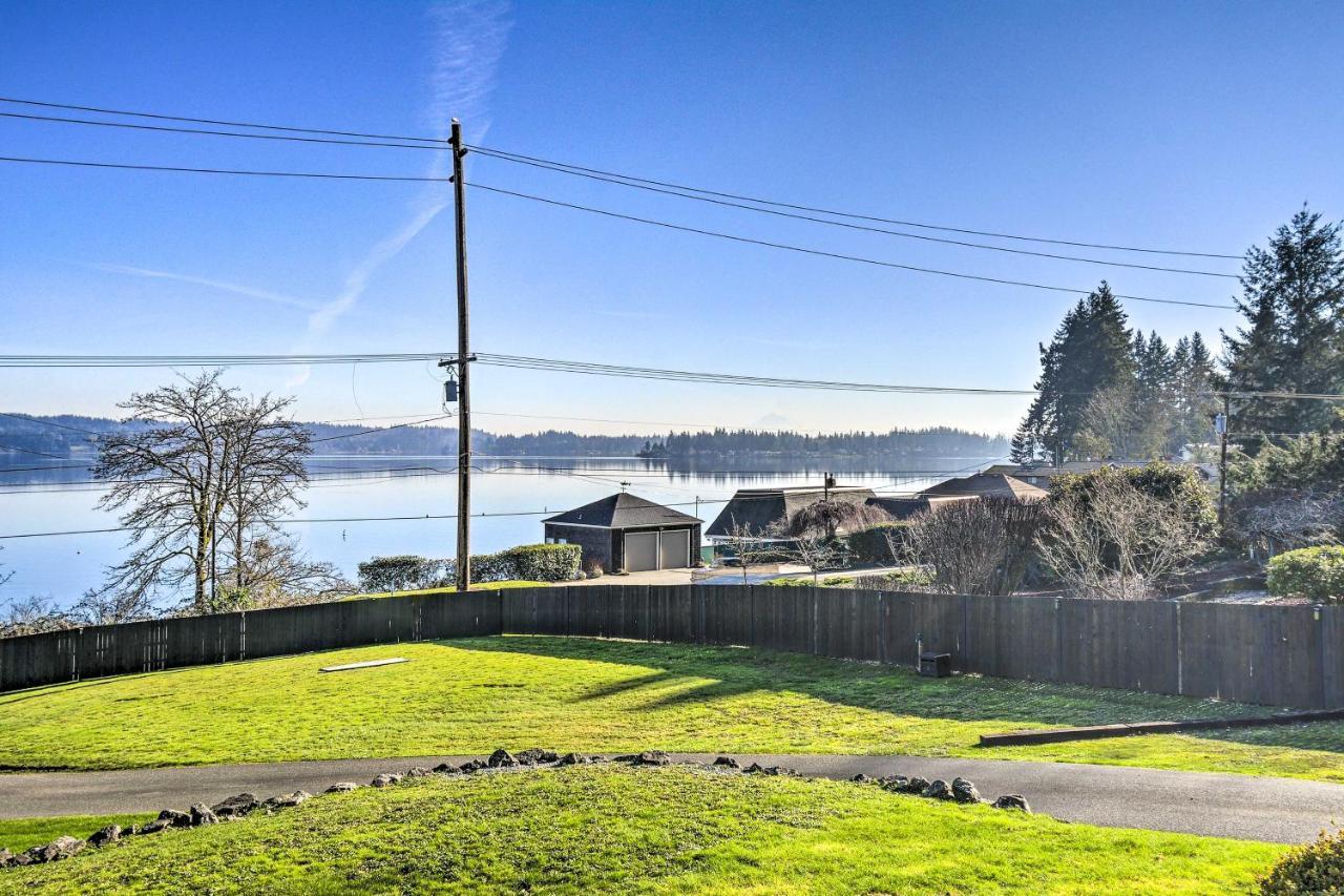 Puget Sound Cabin With Hot Tub And Water Views! Bremerton Bagian luar foto