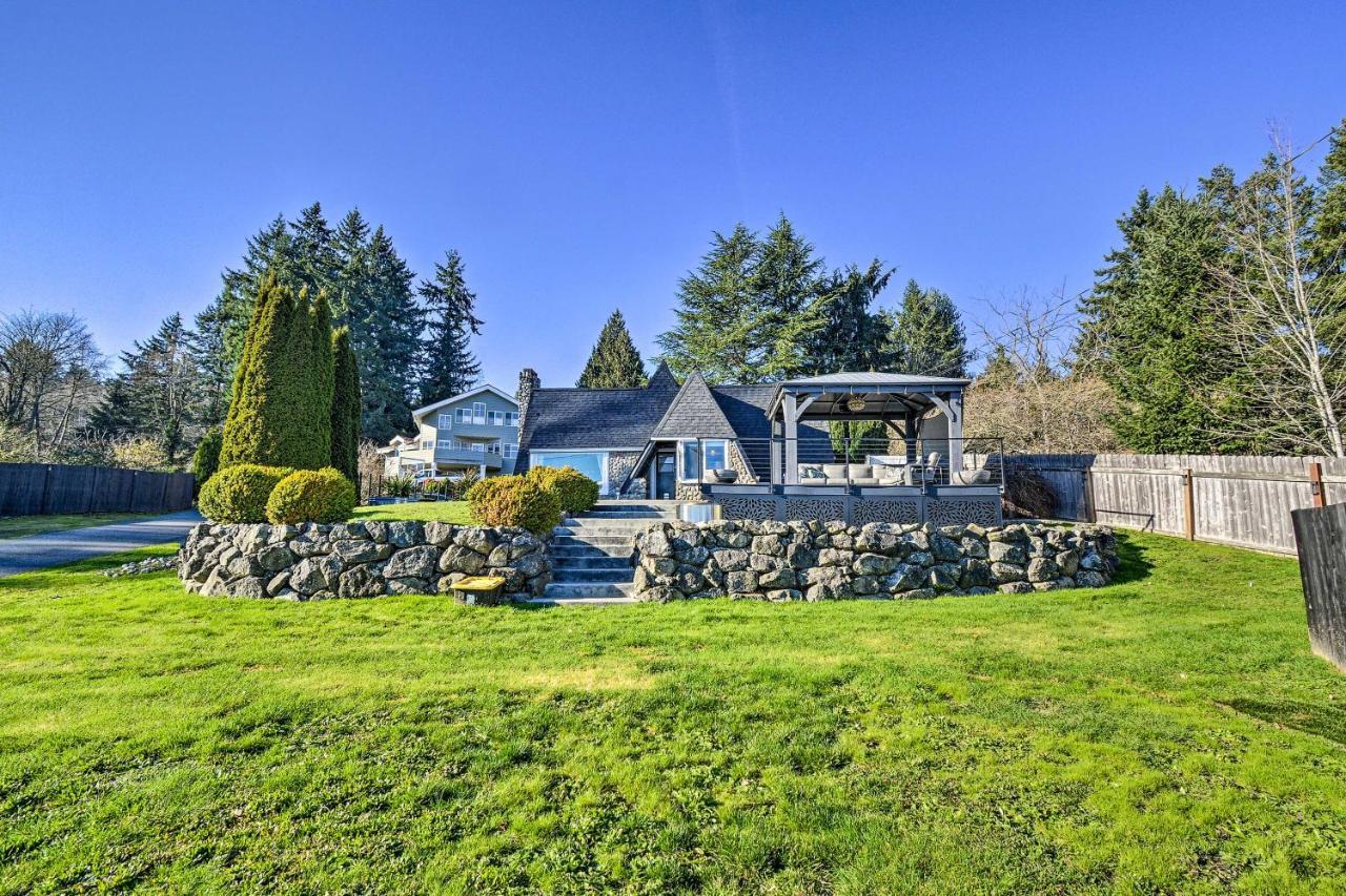 Puget Sound Cabin With Hot Tub And Water Views! Bremerton Bagian luar foto